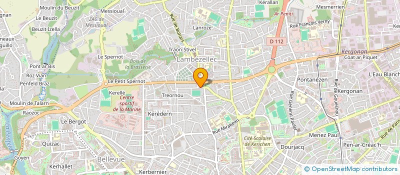 localisation de l'entreprise SYNDICAT DES COPROPRIETAIRES à BREST
