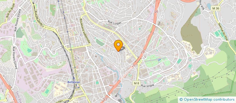 localisation de l'entreprise SYNDICAT DES COPROPRIETAIRES  SAINT-ETIENNE