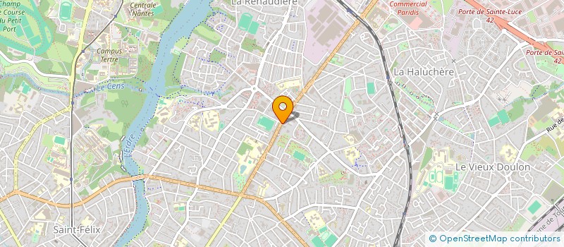 localisation de l'entreprise SYNDICAT DES COPROPRIETAIRES à NANTES