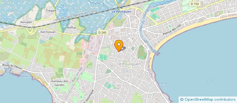 localisation de l'entreprise SYNDICAT DES COPROPRIETAIRES  LE POULIGUEN