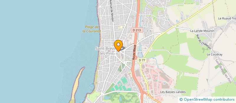 localisation de l'entreprise SYNDICAT DES COPROPRIETAIRES à SAINT-BREVIN-LES-PINS