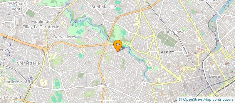 localisation de l'entreprise SYNDICAT DES COPROPRIETAIRES à NANTES