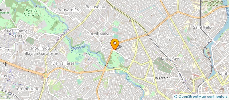 localisation de l'entreprise SYNDICAT DES COPROPRIETAIRES à NANTES