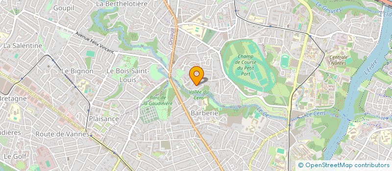 localisation de l'entreprise SYNDICAT DES COPROPRIETAIRES à NANTES