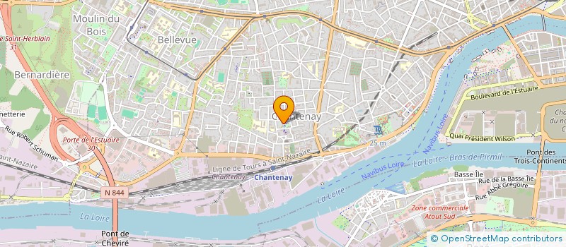 localisation de l'entreprise SYNDICAT DES COPROPRIETAIRES à NANTES