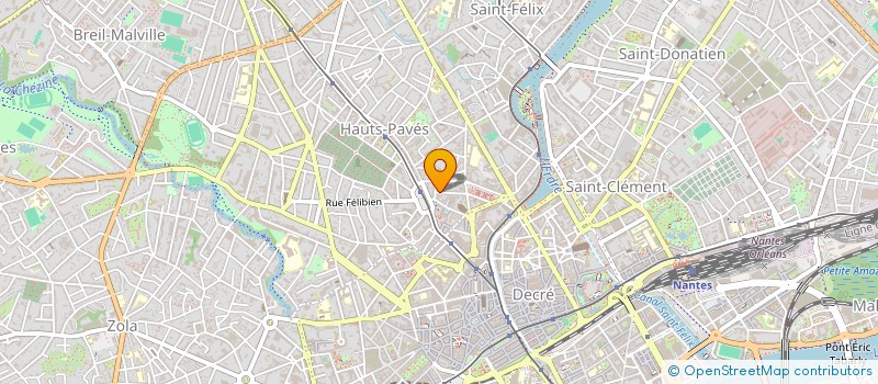 localisation de l'entreprise SYNDICAT DES COPROPRIETAIRES à NANTES
