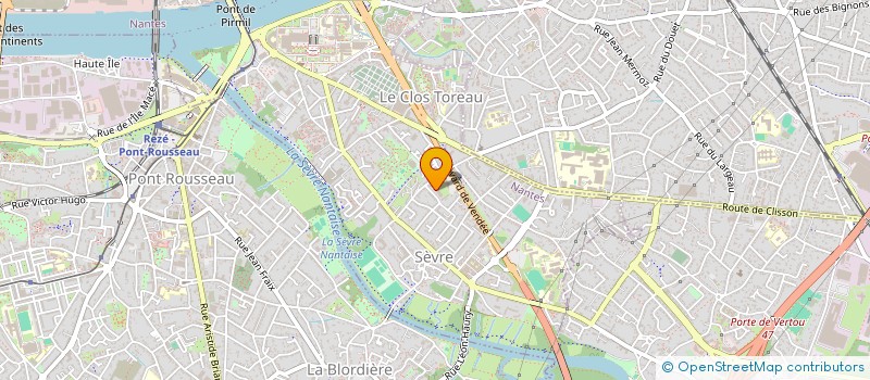 localisation de l'entreprise SYNDICAT DES COPROPRIETAIRES à NANTES