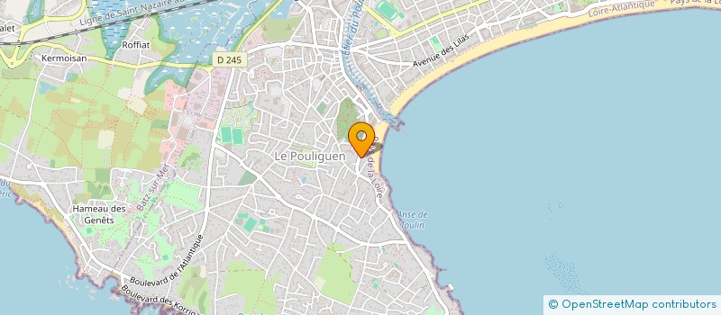 localisation de l'entreprise SYNDICAT DES COPROPRIETAIRES  LE POULIGUEN