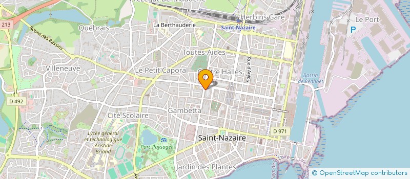 localisation de l'entreprise SYNDICAT DES COPROPRIETAIRES  SAINT-NAZAIRE