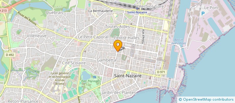 localisation de l'entreprise SYNDICAT DES COPROPRIETAIRES  SAINT-NAZAIRE