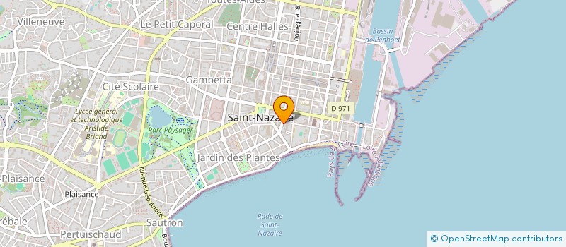 localisation de l'entreprise SYNDICAT DES COPROPRIETAIRES  SAINT-NAZAIRE