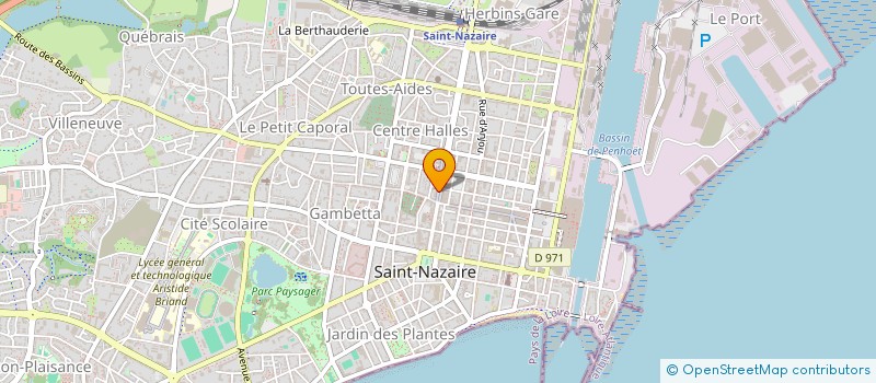 localisation de l'entreprise SYNDICAT DES COPROPRIETAIRES  SAINT-NAZAIRE