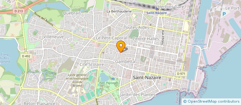 localisation de l'entreprise SYNDICAT DES COPROPRIETAIRES  SAINT-NAZAIRE