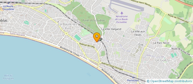 localisation de l'entreprise SYNDICAT DES COPROPRIETAIRES  LA BAULE-ESCOUBLAC