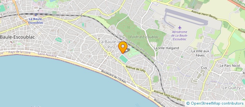 localisation de l'entreprise SYNDICAT DES COPROPRIETAIRES  LA BAULE-ESCOUBLAC