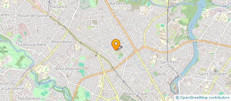 localisation de l'entreprise SYNDICAT DES COPROPRIETAIRES à NANTES