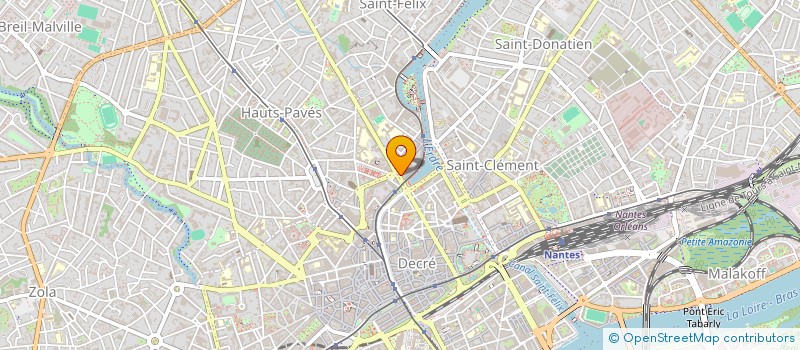 localisation de l'entreprise SYNDICAT DES COPROPRIETAIRES à NANTES