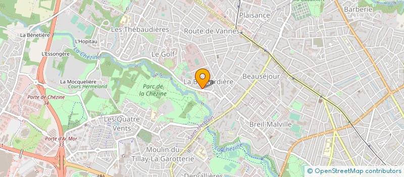 localisation de l'entreprise SYNDICAT DES COPROPRIETAIRES  SAINT-HERBLAIN