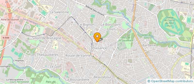 localisation de l'entreprise SYNDICAT DES COPROPRIETAIRES à ORVAULT