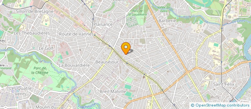 localisation de l'entreprise SYNDICAT DES COPROPRIETAIRES à NANTES