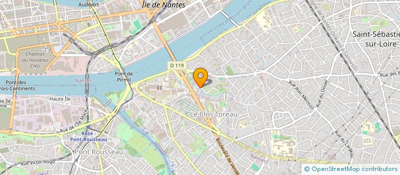 localisation de l'entreprise SYNDICAT DES COPROPRIETAIRES  SAINT-SEBASTIEN-SUR-LOIRE