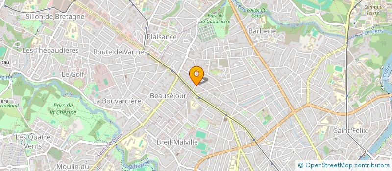 localisation de l'entreprise SYNDICAT DES COPROPRIETAIRES à NANTES