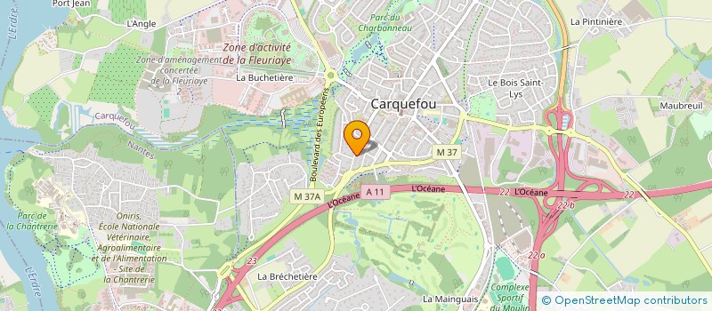 localisation de l'entreprise SYNDICAT DES COPROPRIETAIRES  CARQUEFOU