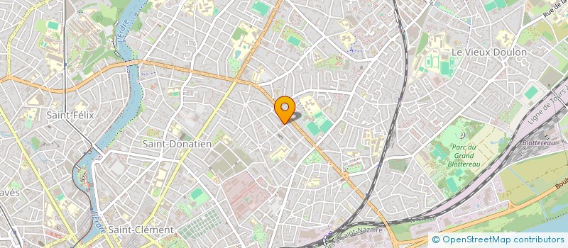 localisation de l'entreprise SYNDICAT DES COPROPRIETAIRES à NANTES