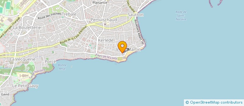 localisation de l'entreprise SYNDICAT DES COPROPRIETAIRES  SAINT-NAZAIRE