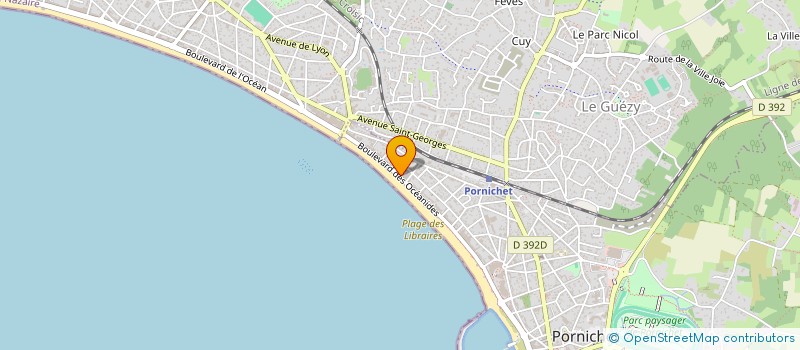 localisation de l'entreprise SYNDICAT DES COPROPRIETAIRES à PORNICHET