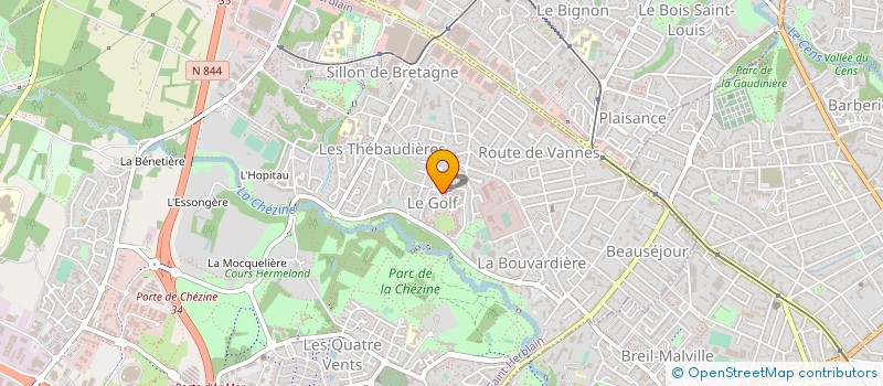 localisation de l'entreprise SYNDICAT DES COPROPRIETAIRES  SAINT-HERBLAIN