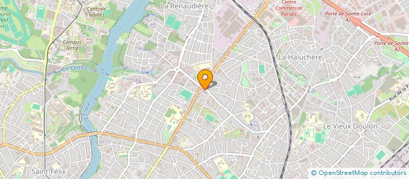 localisation de l'entreprise SYNDICAT DES COPROPRIETAIRES à NANTES