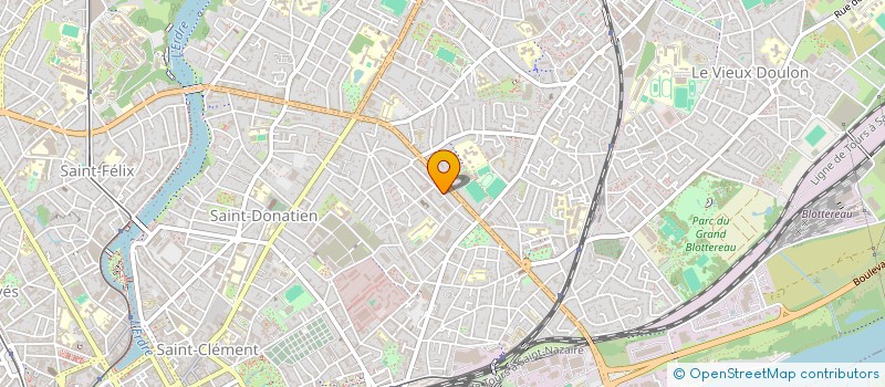 localisation de l'entreprise SYNDICAT DES COPROPRIETAIRES à NANTES