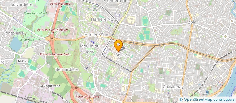 localisation de l'entreprise SYNDICAT DES COPROPRIETAIRES à NANTES