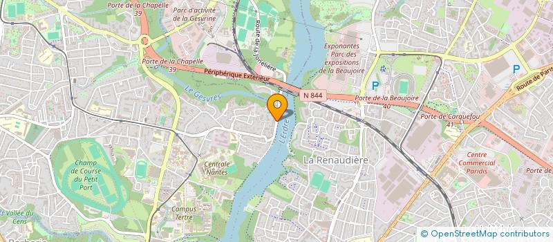 localisation de l'entreprise SYNDICAT DES COPROPRIETAIRES à NANTES