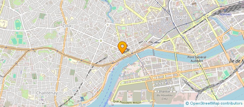 localisation de l'entreprise SYNDICAT DES COPROPRIETAIRES à NANTES