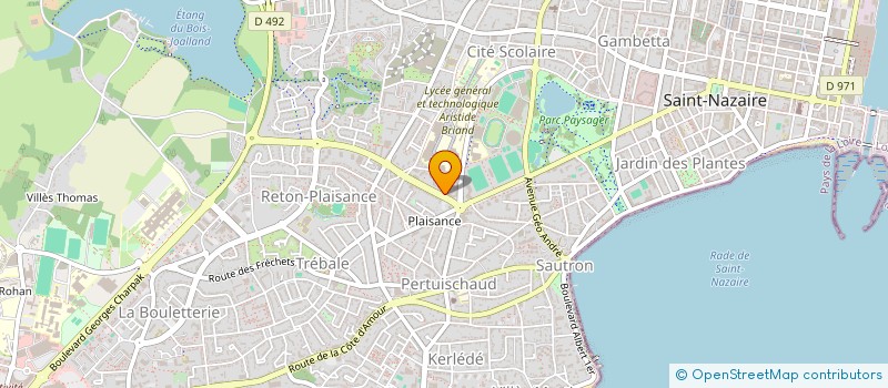 localisation de l'entreprise SYNDICAT DES COPROPRIETAIRES  SAINT-NAZAIRE