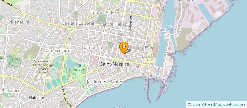 localisation de l'entreprise SYNDICAT DES COPROPRIETAIRES  SAINT-NAZAIRE