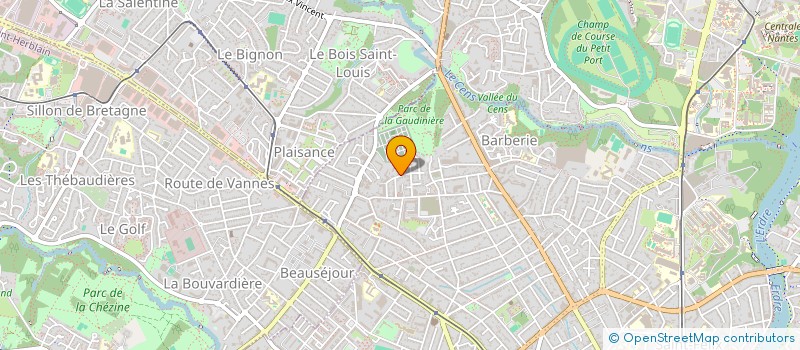 localisation de l'entreprise SYNDICAT DES COPROPRIETAIRES à NANTES