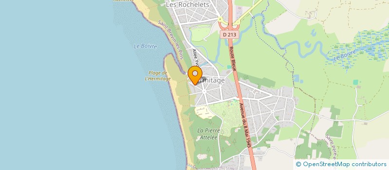 localisation de l'entreprise SYNDICAT DES COPROPRIETAIRES à SAINT-BREVIN-LES-PINS