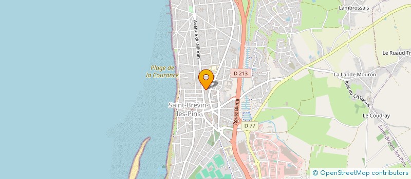 localisation de l'entreprise SYNDICAT DES COPROPRIETAIRES à SAINT-BREVIN-LES-PINS