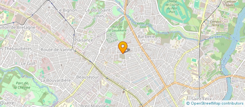 localisation de l'entreprise SYNDICAT DES COPROPRIETAIRES  NANTES