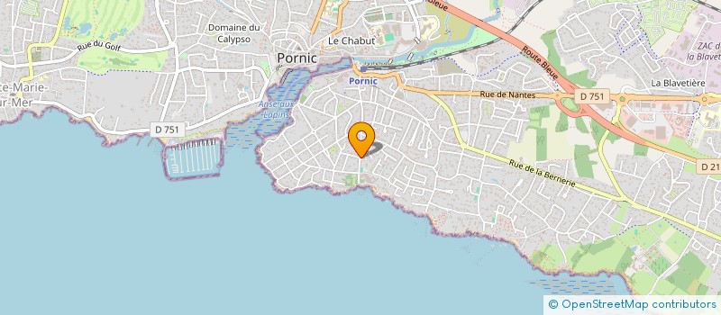 localisation de l'entreprise SYNDICAT DES COPROPRIETAIRES  PORNIC