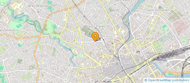 localisation de l'entreprise SYNDICAT DES COPROPRIETAIRES  NANTES