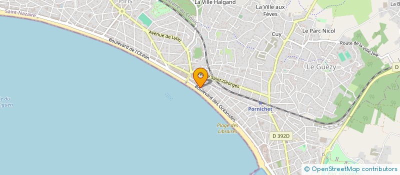 localisation de l'entreprise SYNDICAT DES COPROPRIETAIRES à PORNICHET