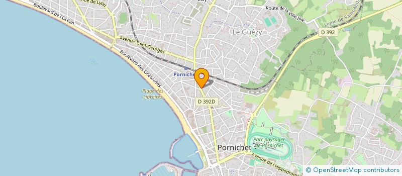 localisation de l'entreprise SYNDICAT DES COPROPRIETAIRES à PORNICHET