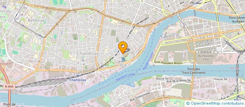localisation de l'entreprise SYNDICAT DES COPROPRIETAIRES  NANTES