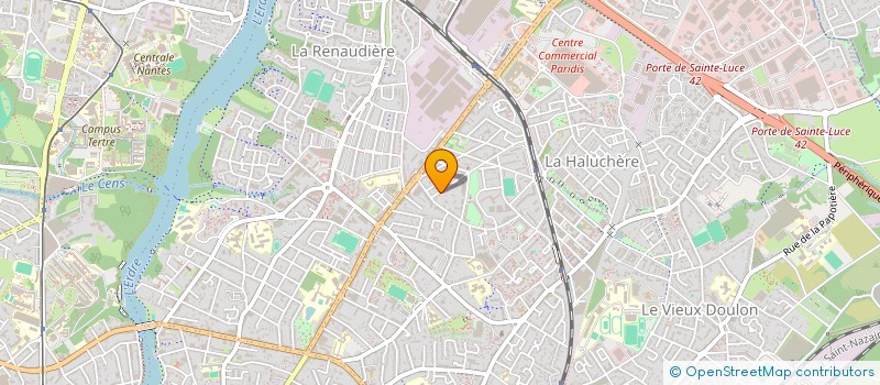 localisation de l'entreprise SYNDICAT DES COPROPRIETAIRES  NANTES
