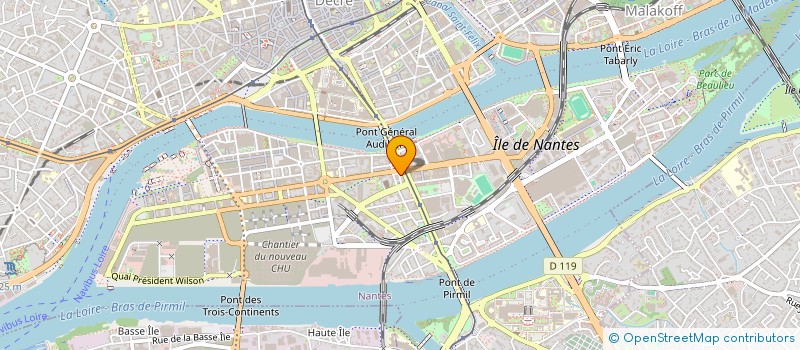 localisation de l'entreprise SYNDICAT DES COPROPRIETAIRES  NANTES