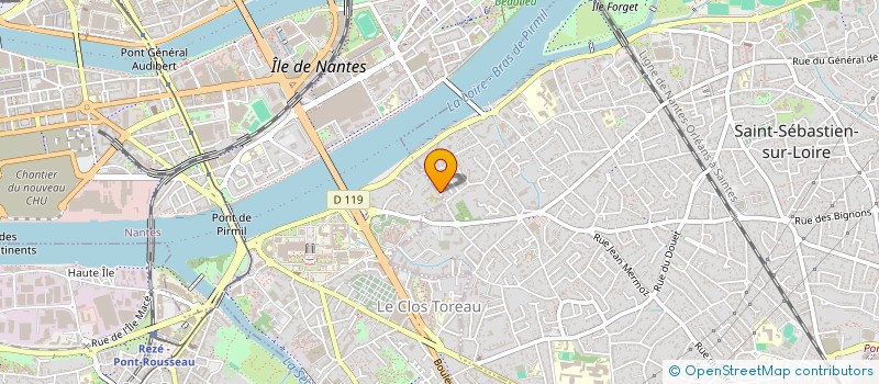 localisation de l'entreprise SYNDICAT DES COPROPRIETAIRES  SAINT-SEBASTIEN-SUR-LOIRE